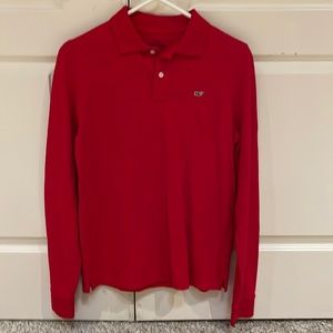 Vineyard vines long sleeve boys shirt - like new.